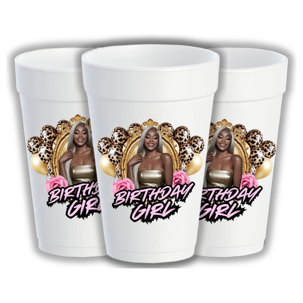 Pretty Girl Party Cups