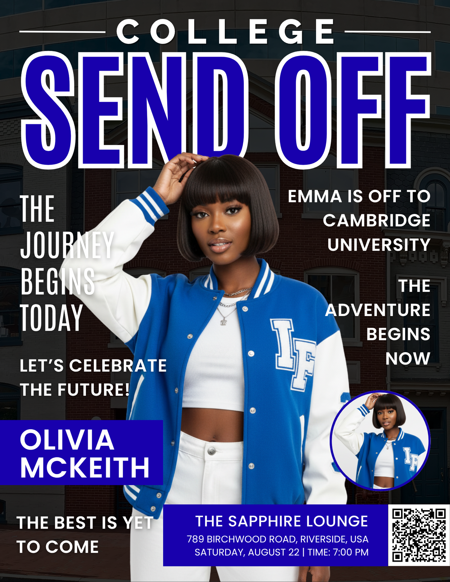 College Send Off Flyer