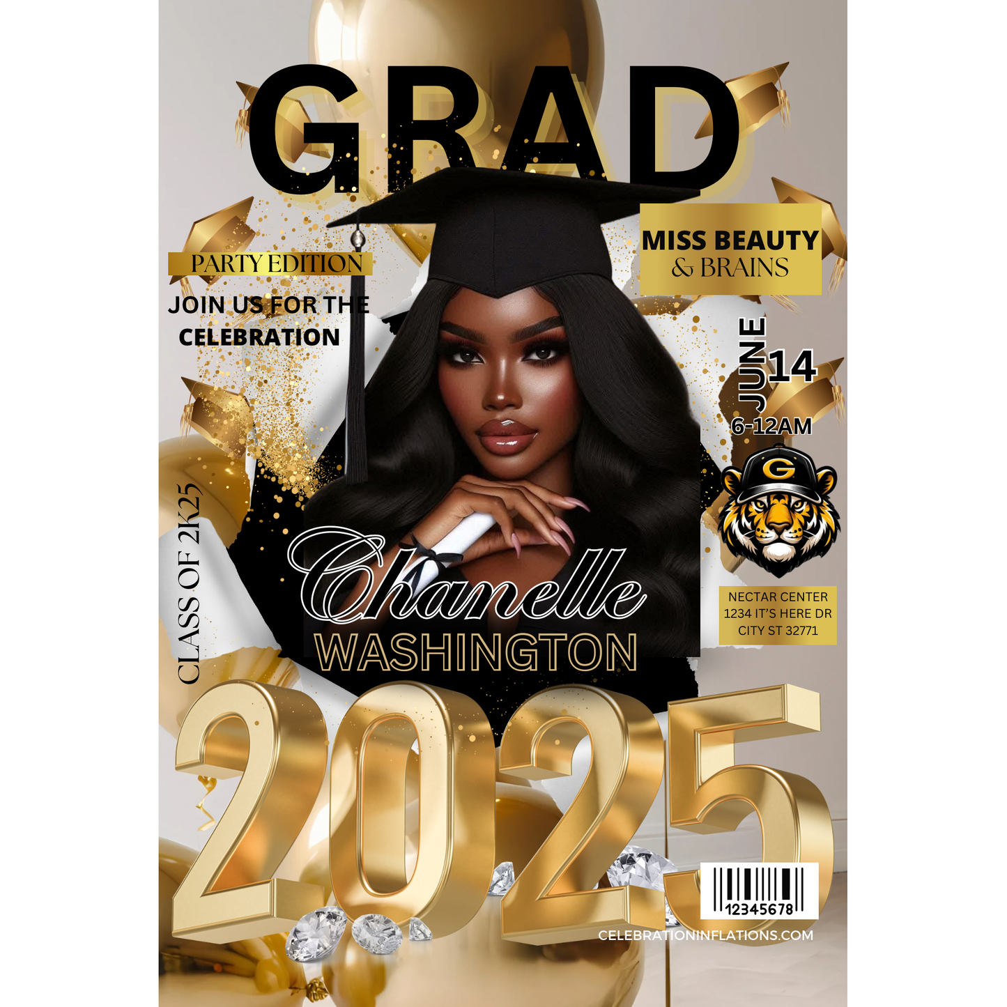 Graduation Magazine Flyer