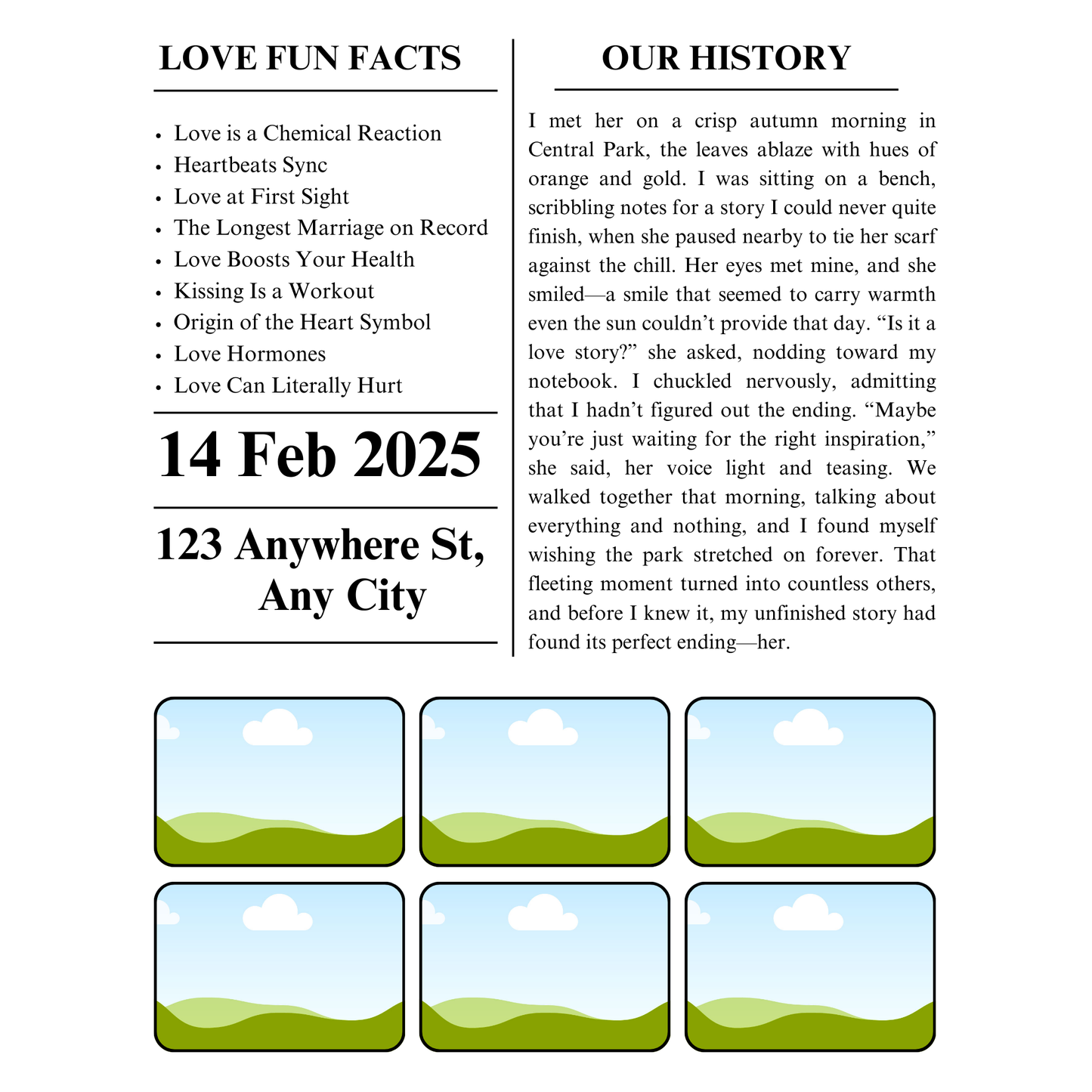 Engagement Newspaper