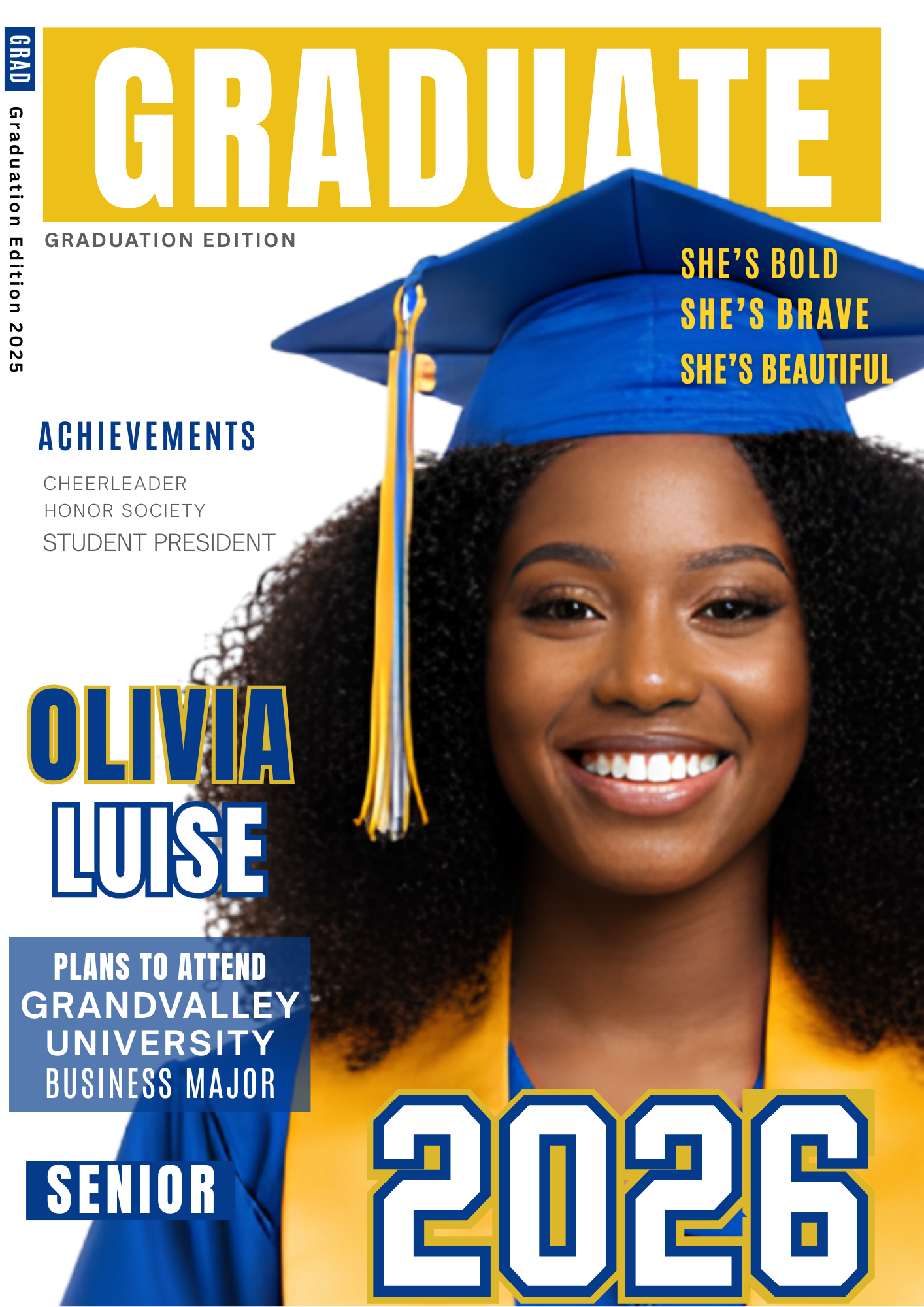 Graduate Magazine Flyer