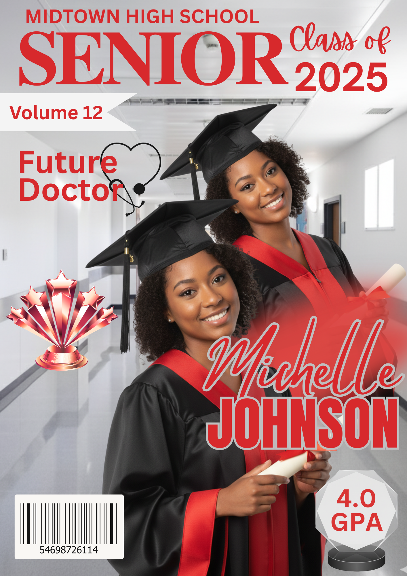 Graduate Magazine Flyer