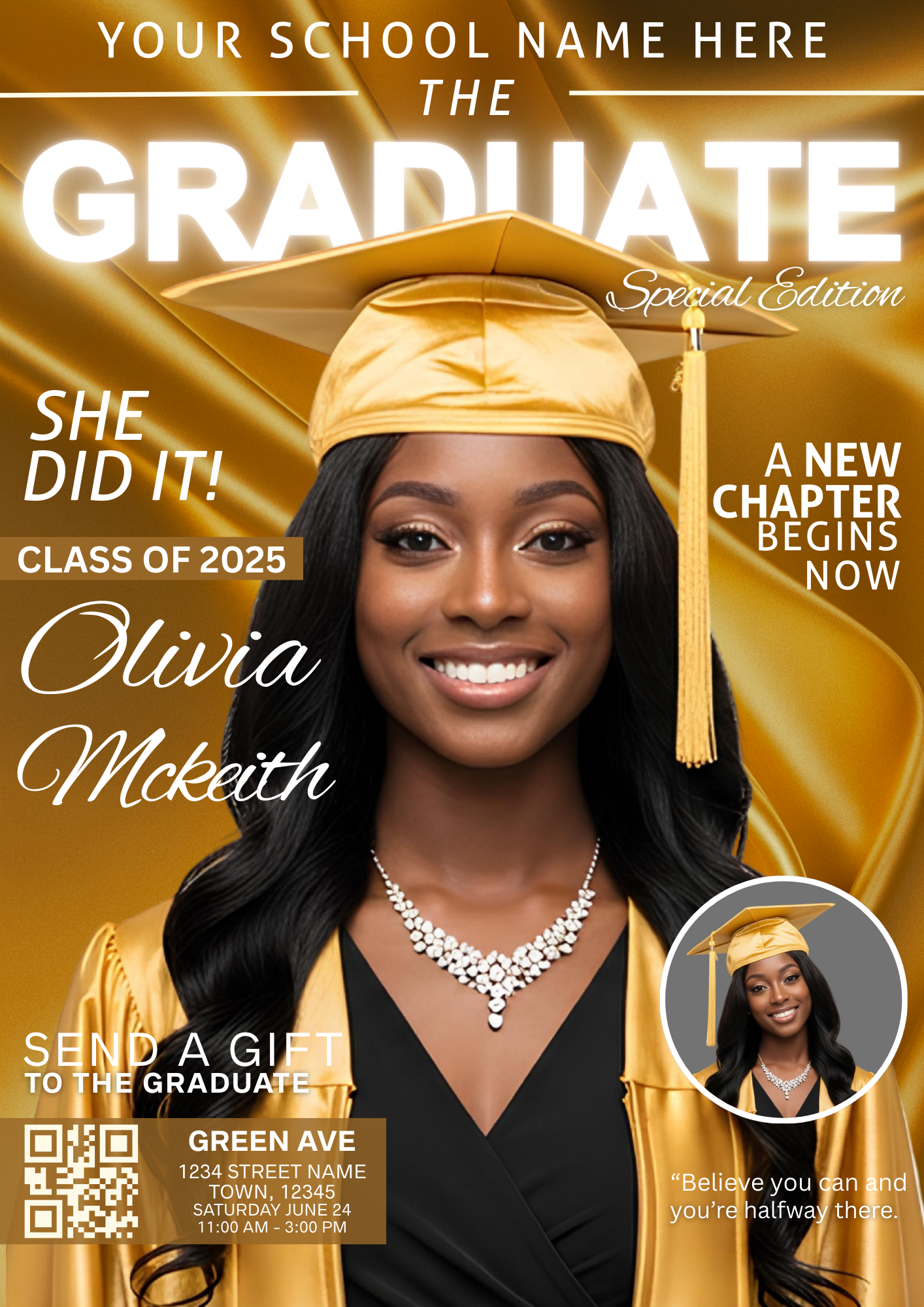 Graduate Magazine Flyer