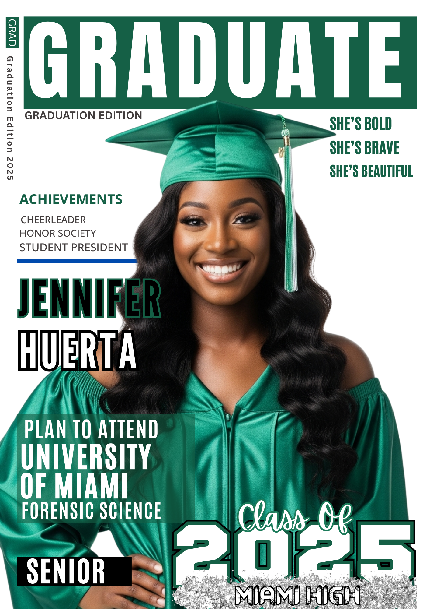 Graduate Magazine Flyer