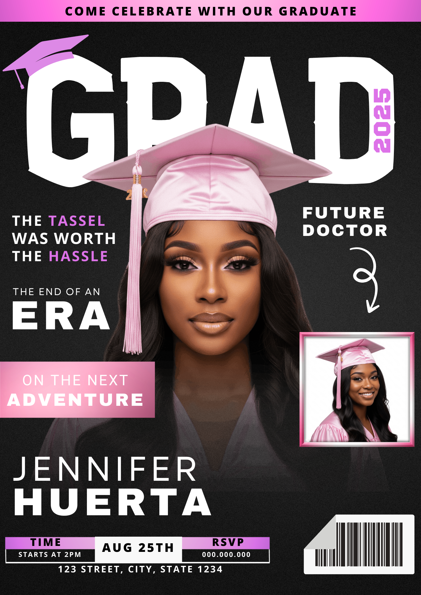 Graduate Magazine Flyer