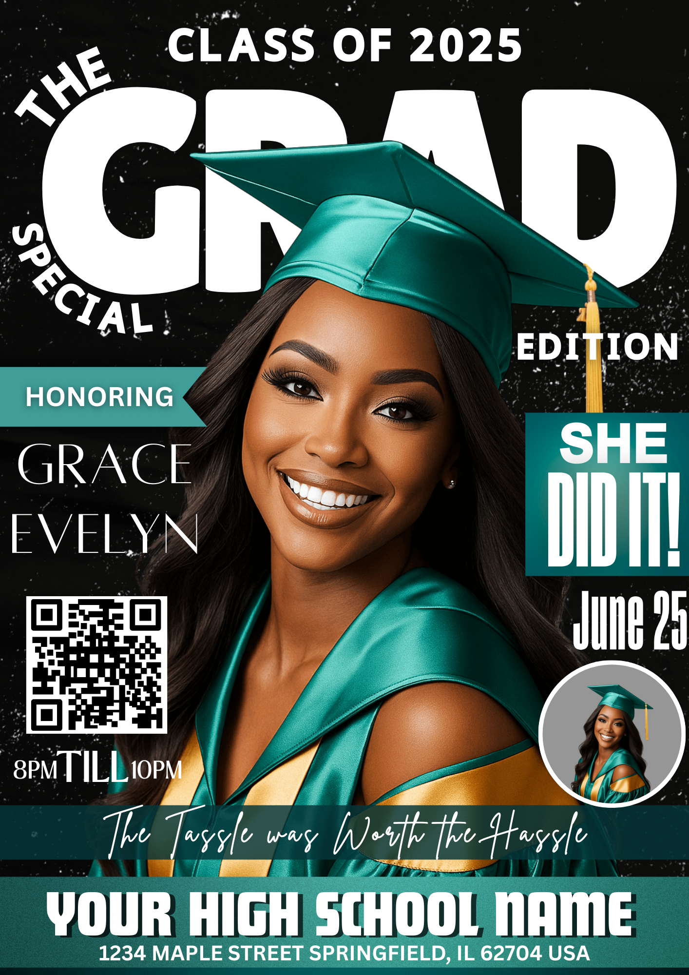 Graduate Magazine Flyer