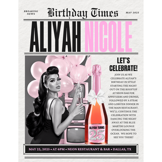 Pretty Girl Newspaper