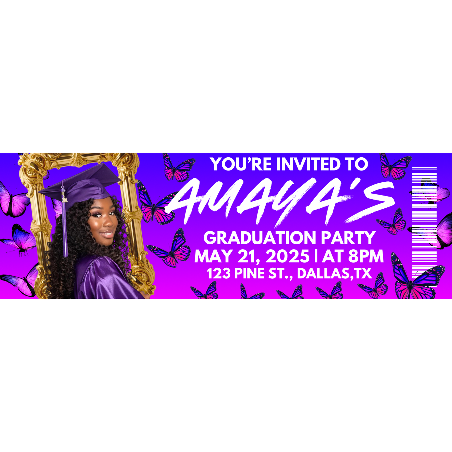 graduation ticket invitation