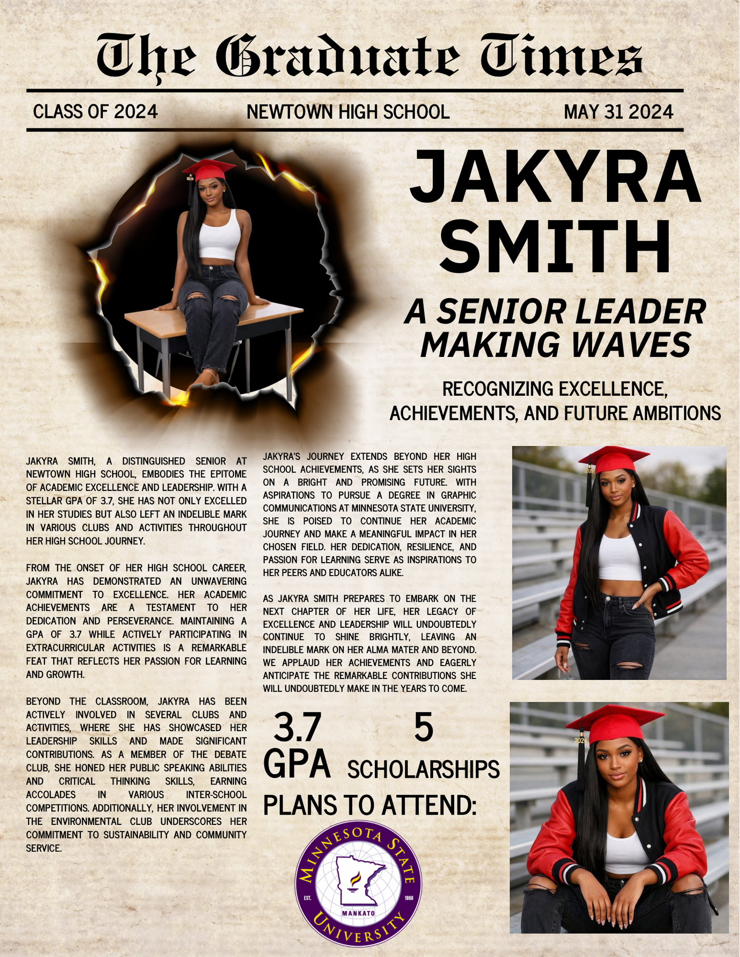 Graduation Newspaper