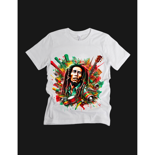Bob Marley T Shirt Design
