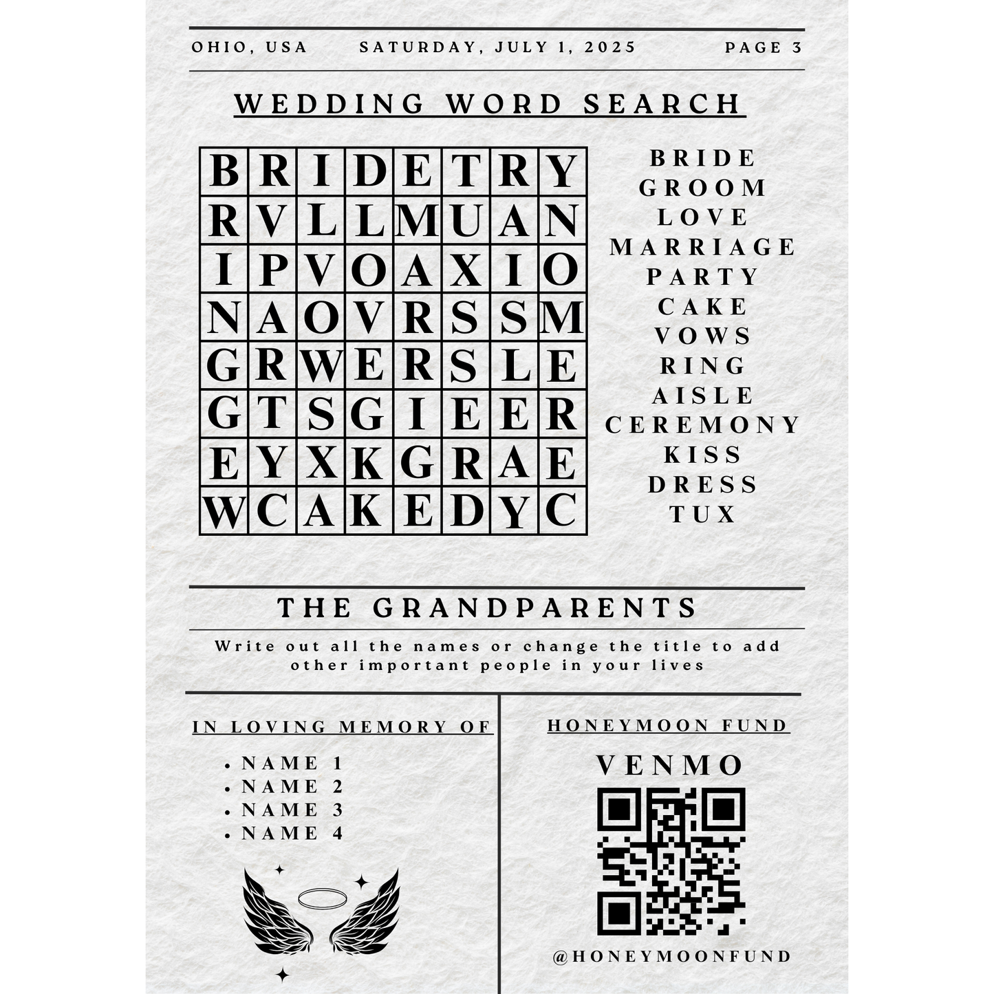 Couples Newspaper