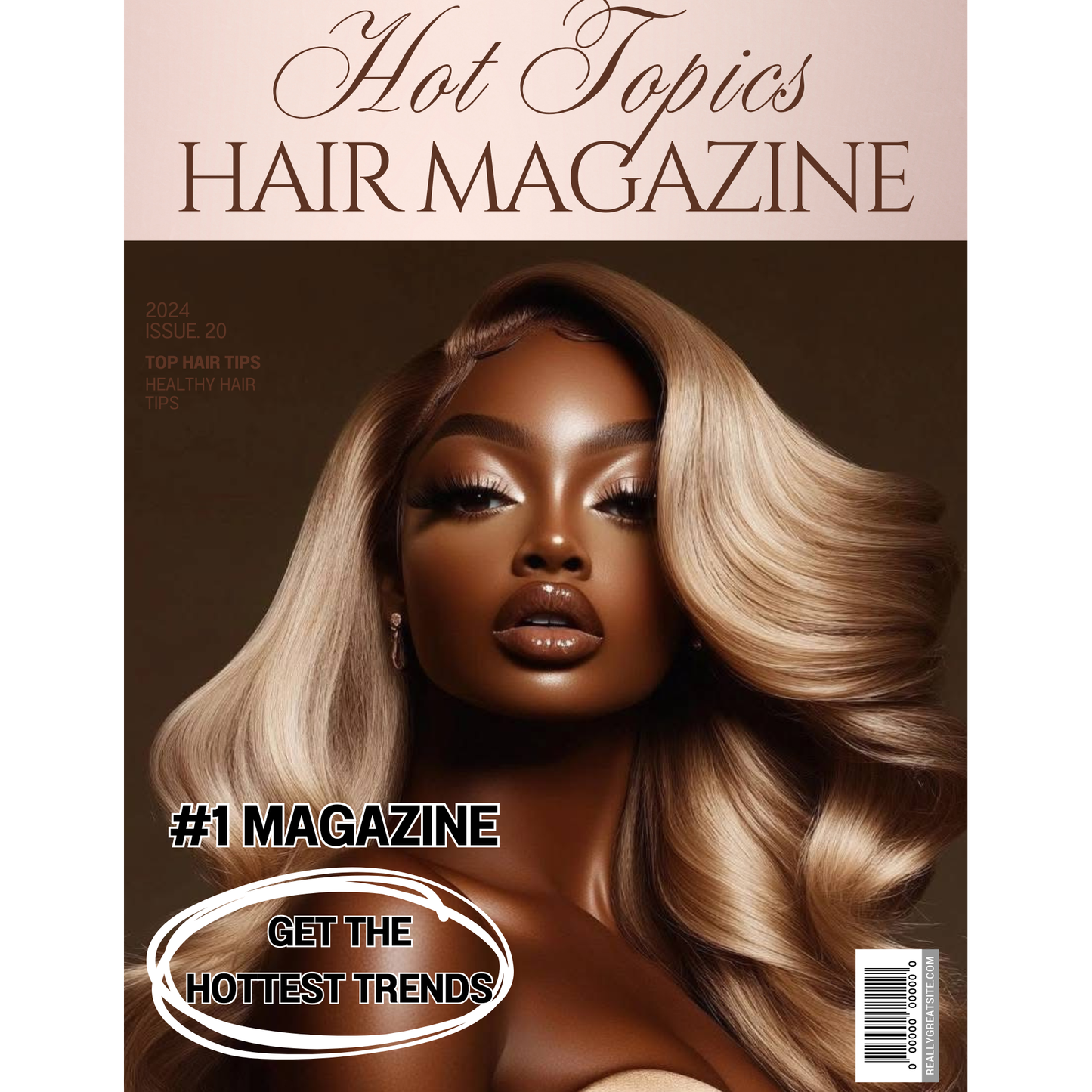 Hair Magazine Design