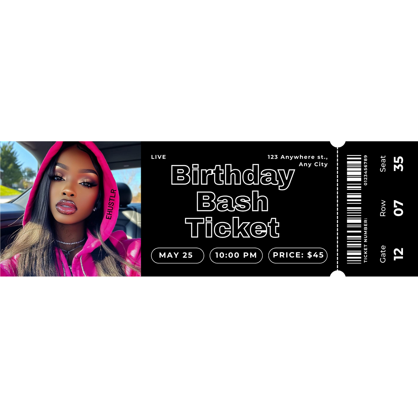 Birthday Bash Ticket