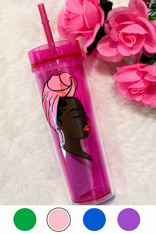 Headwrap Queen Tumbler