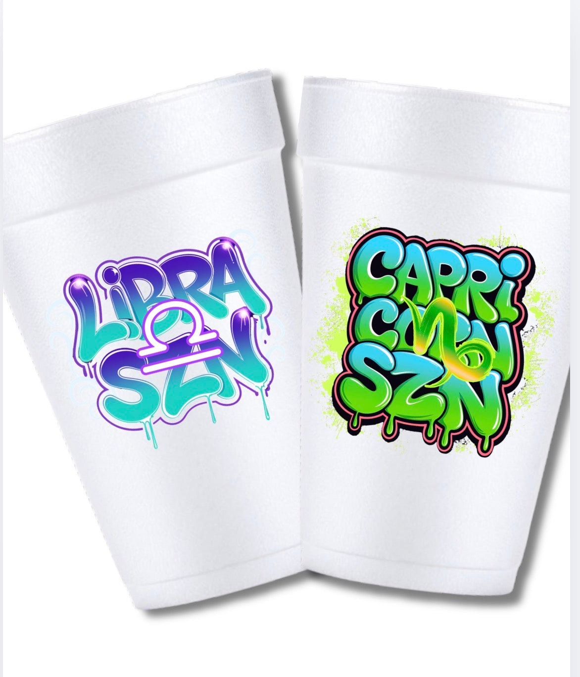 Zodiac Sign Cups
