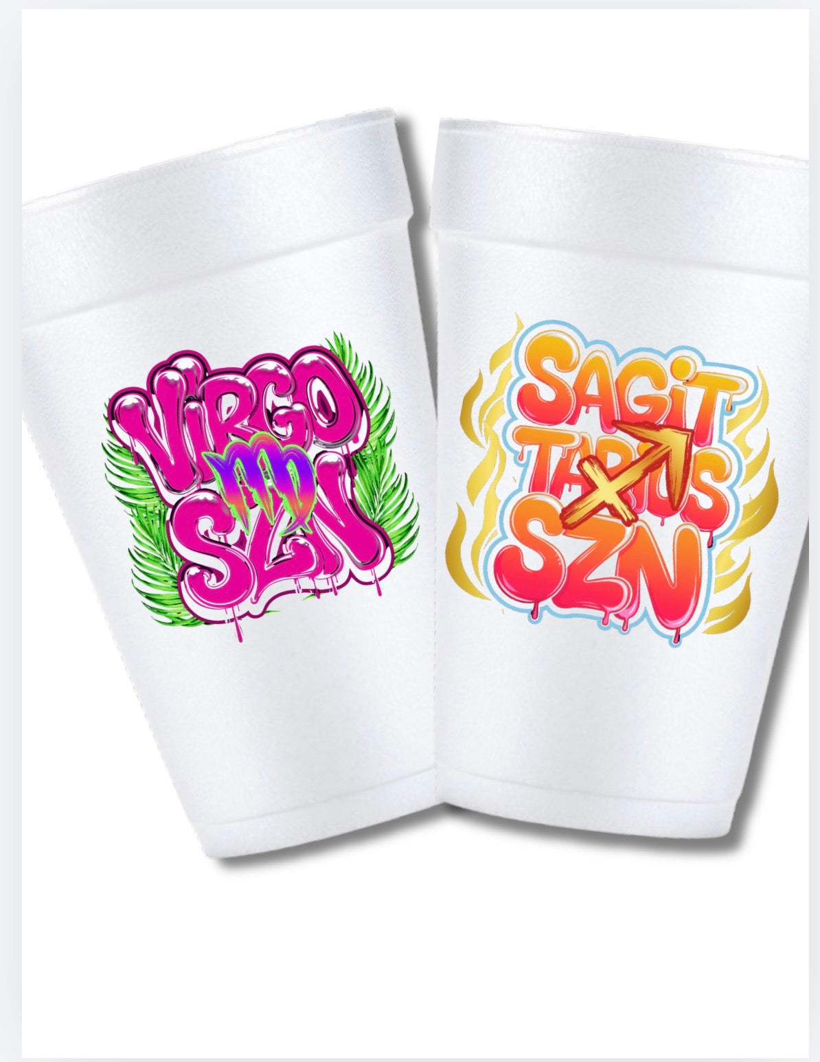 Zodiac Sign Cups