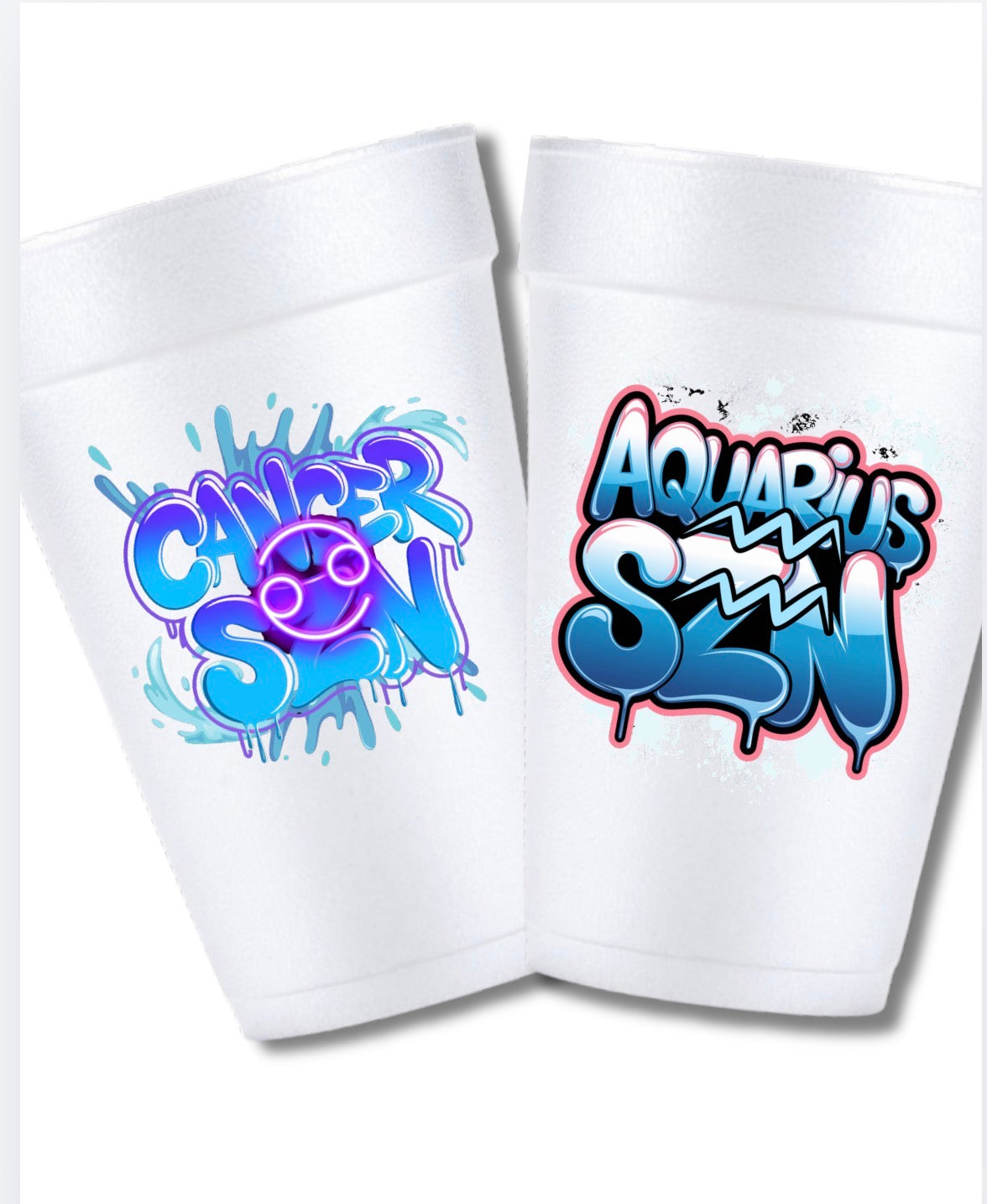 Zodiac Sign Cups