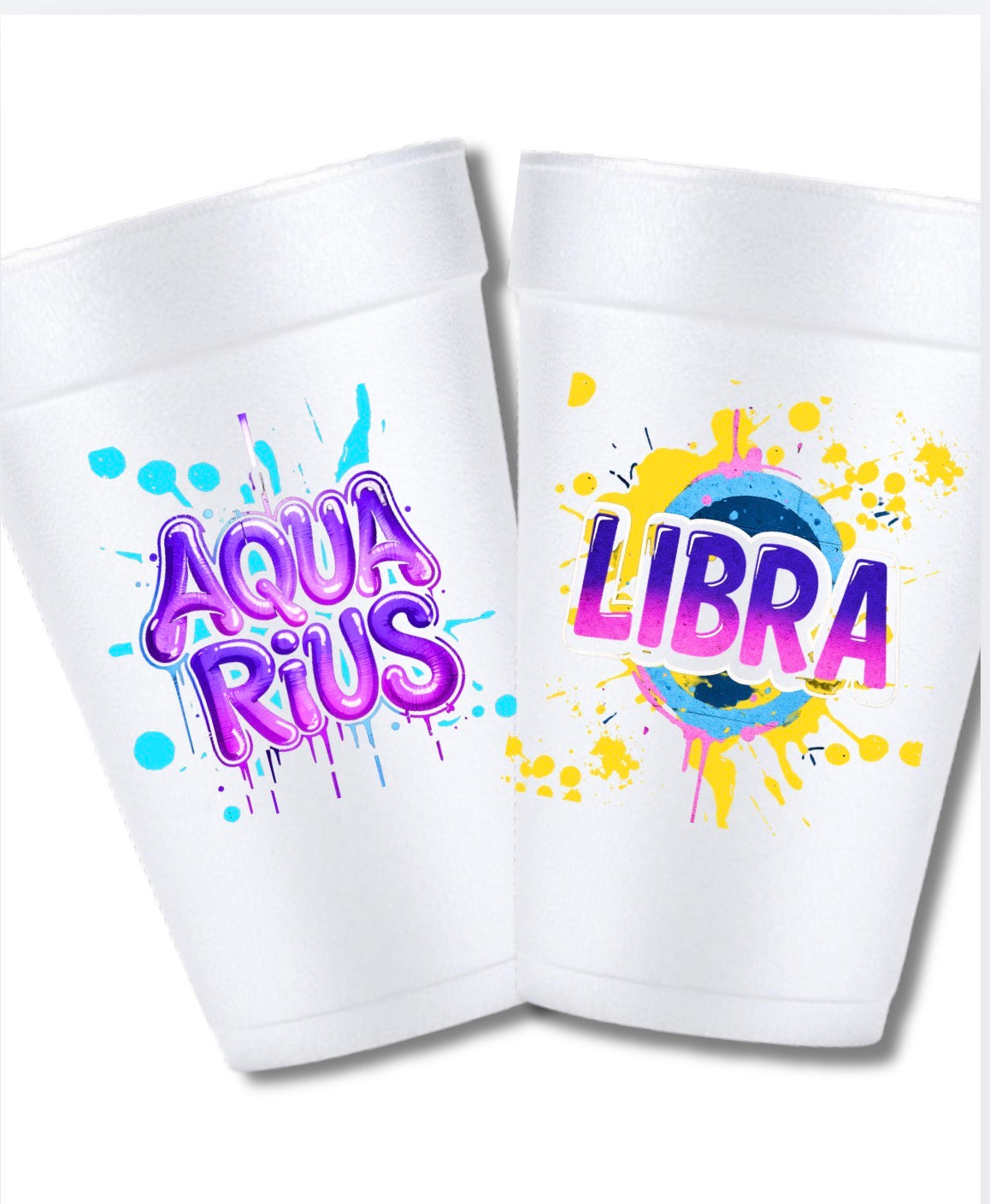 Zodiac Sign Cups