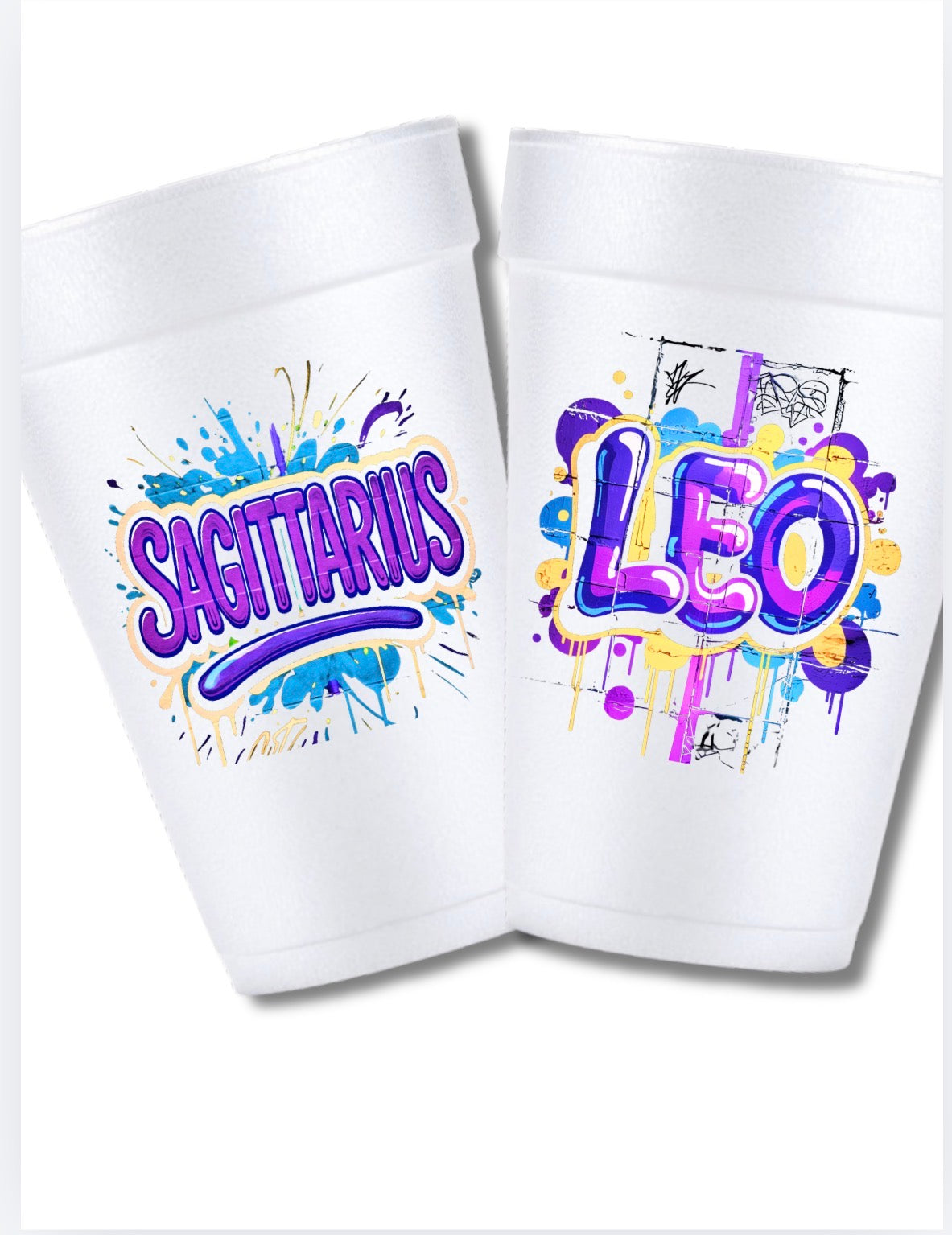 Zodiac Sign Cups