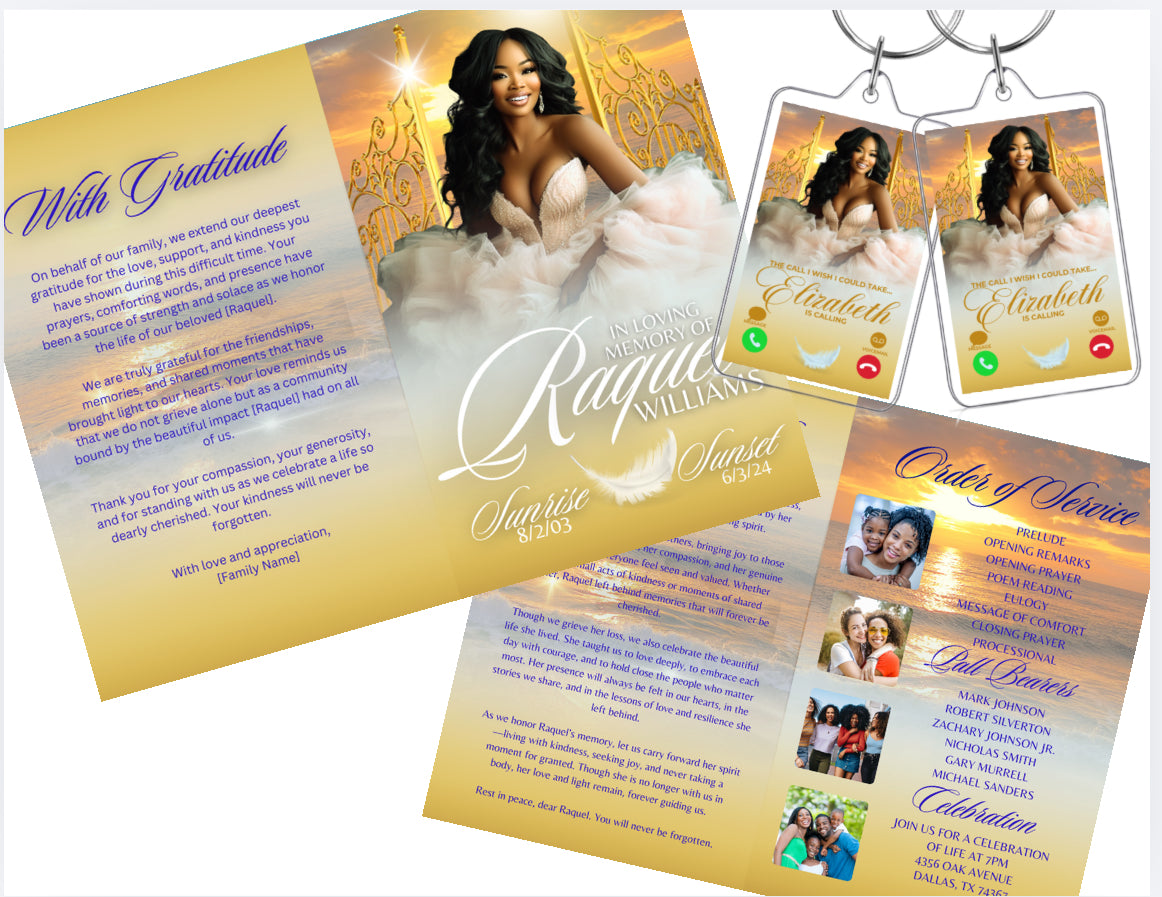 Obituary and Keychain