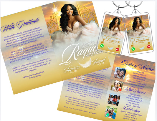 Obituary and Keychain