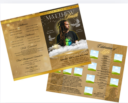 Tan Obituary Program