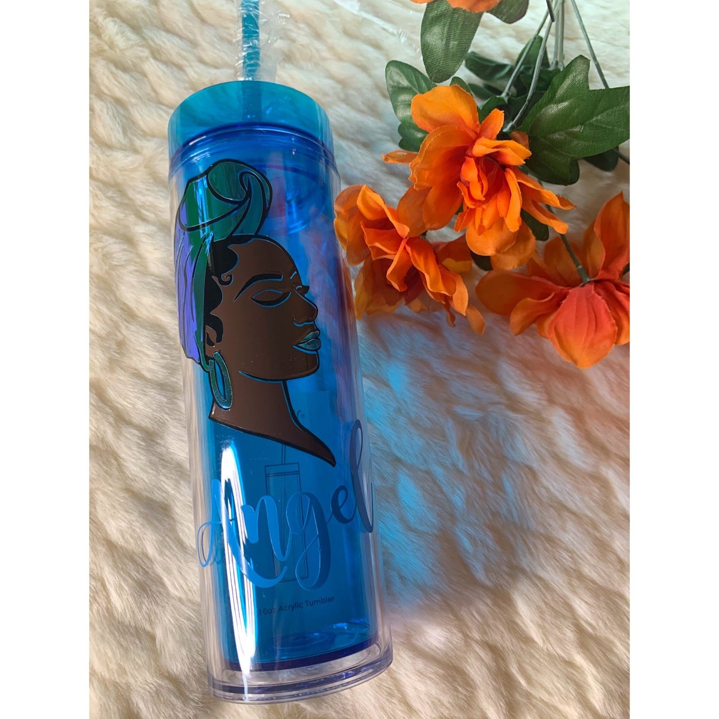 Headwrap Queen Tumbler