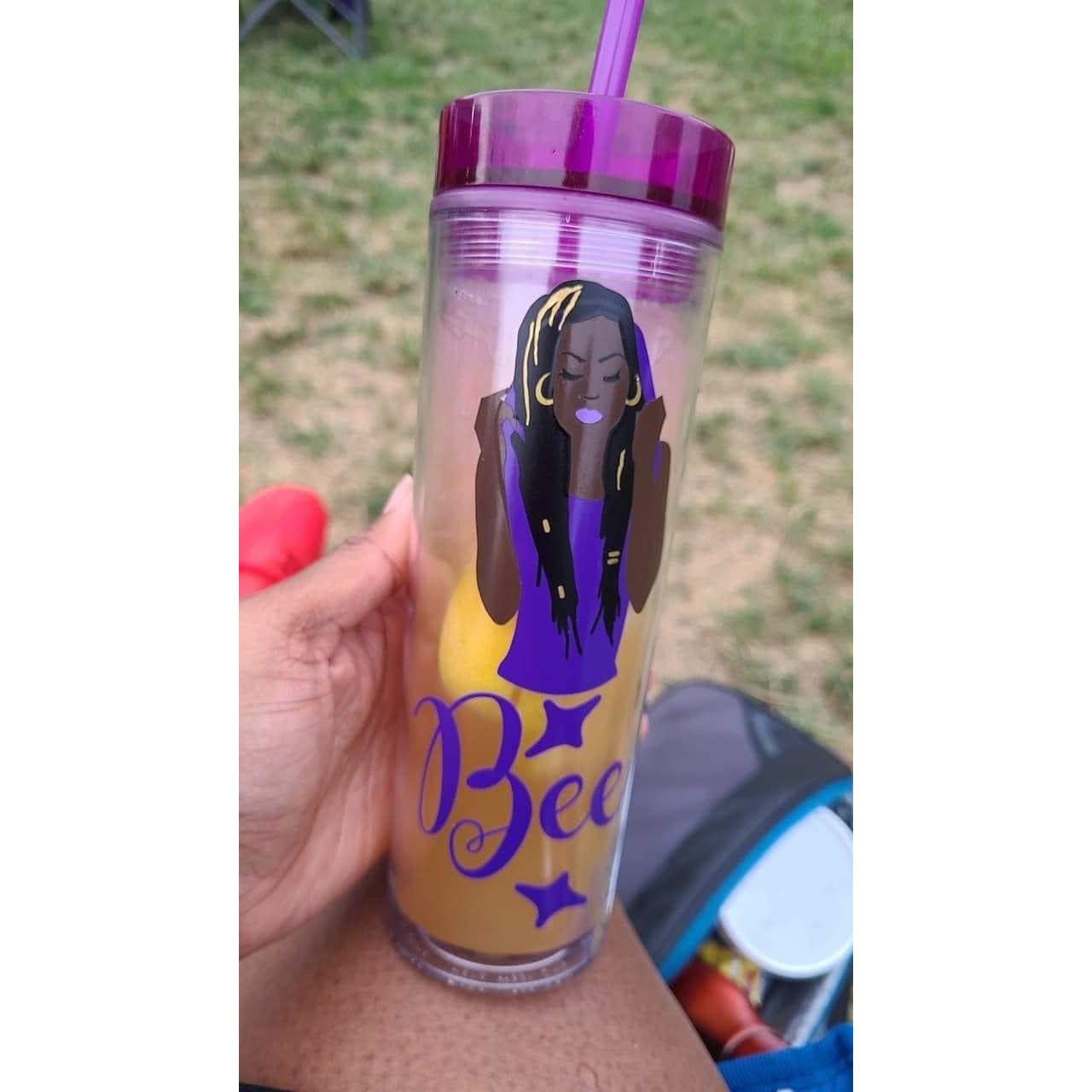 Braided Queen Tumbler