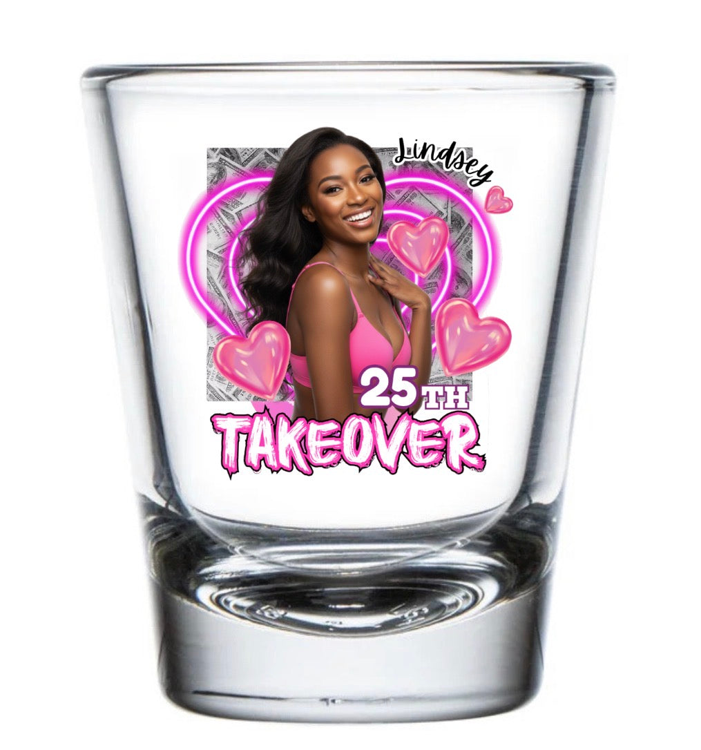 Pretty Girl Shot Glass