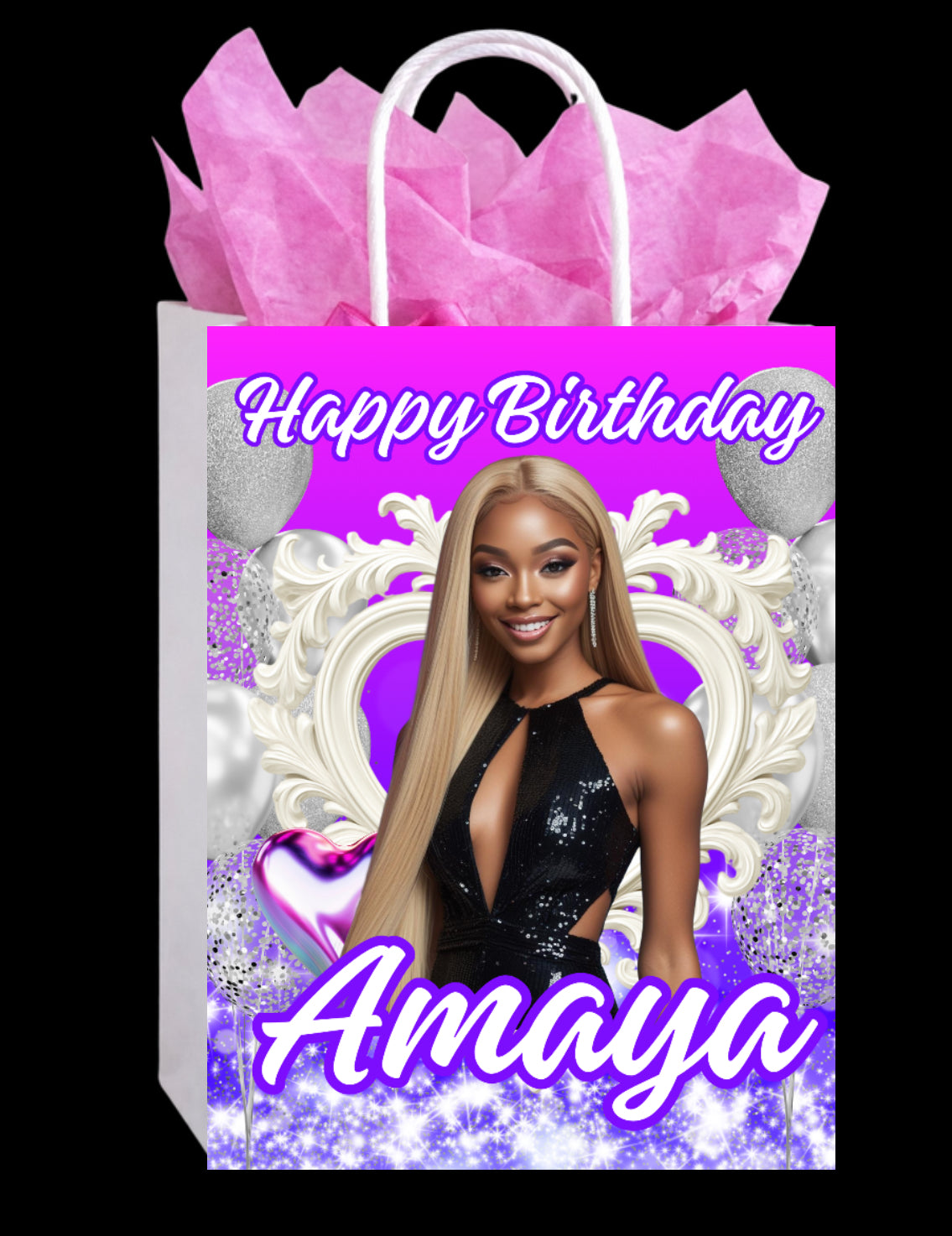 Custom Party Bag labels
