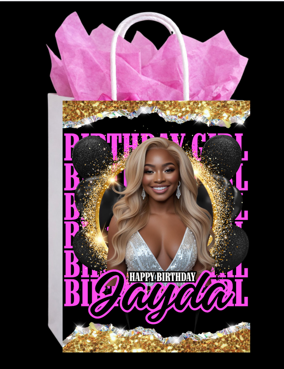 Custom Party Bag labels