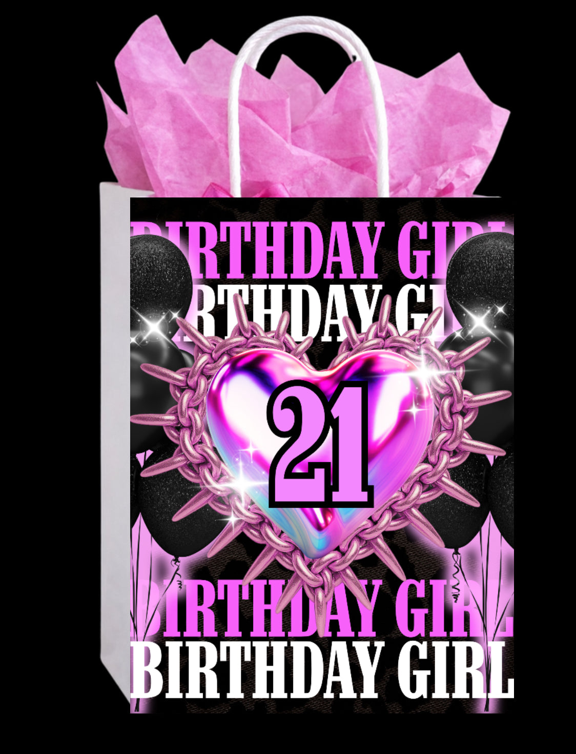 Custom Party Bag labels