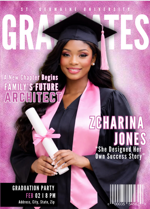 Graduate Magazine Flyer