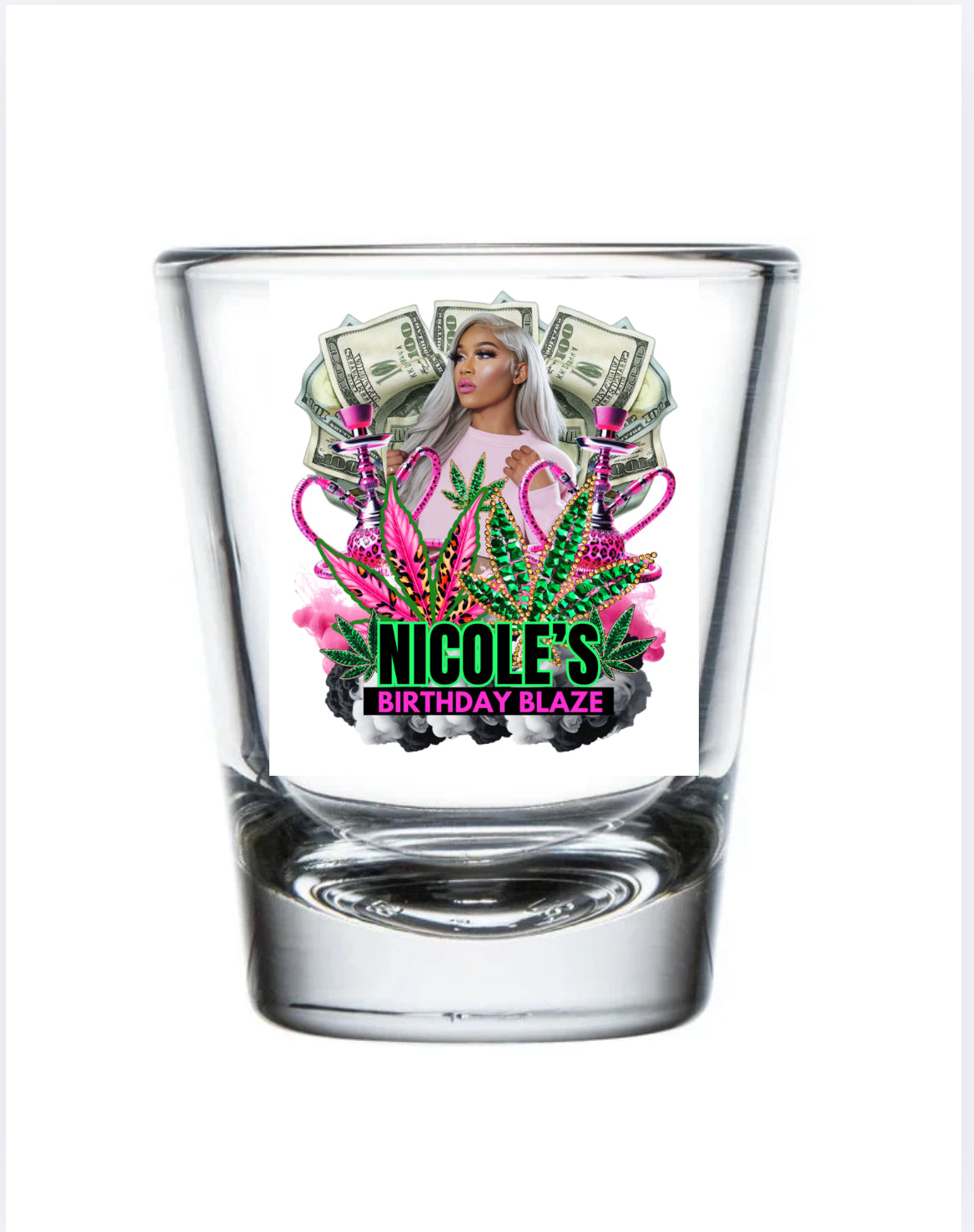 Pretty Girl Shot Glass