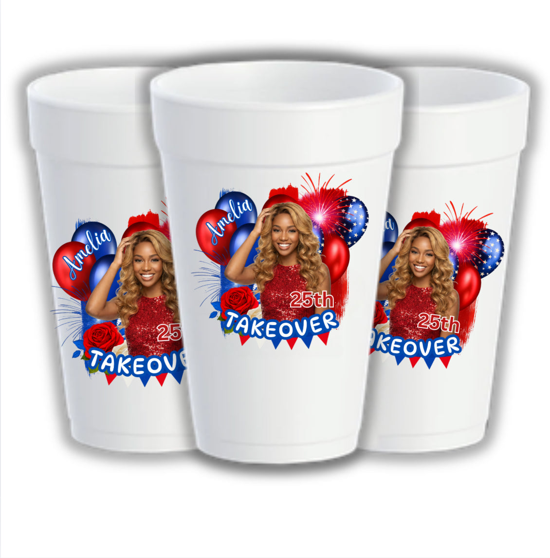 Pretty Girl Party Cups