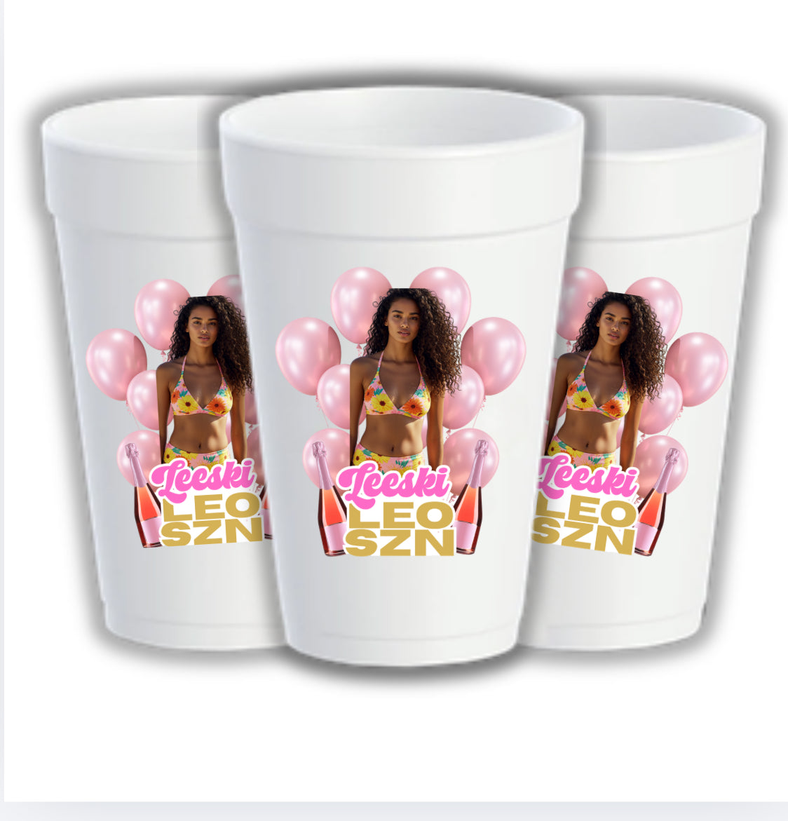 Pretty Girl Party Cups