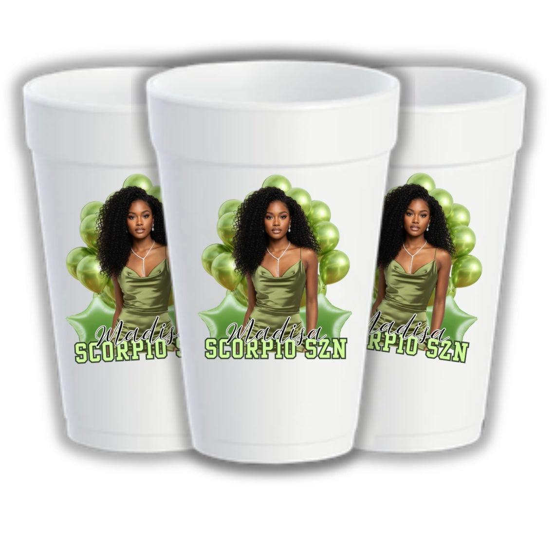 Pretty Girl Party Cups