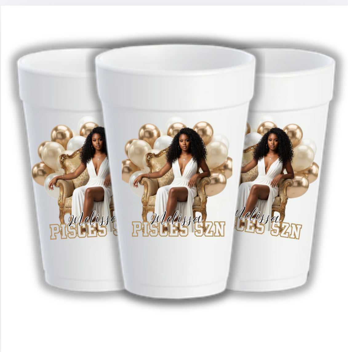 Pretty Girl Party Cups