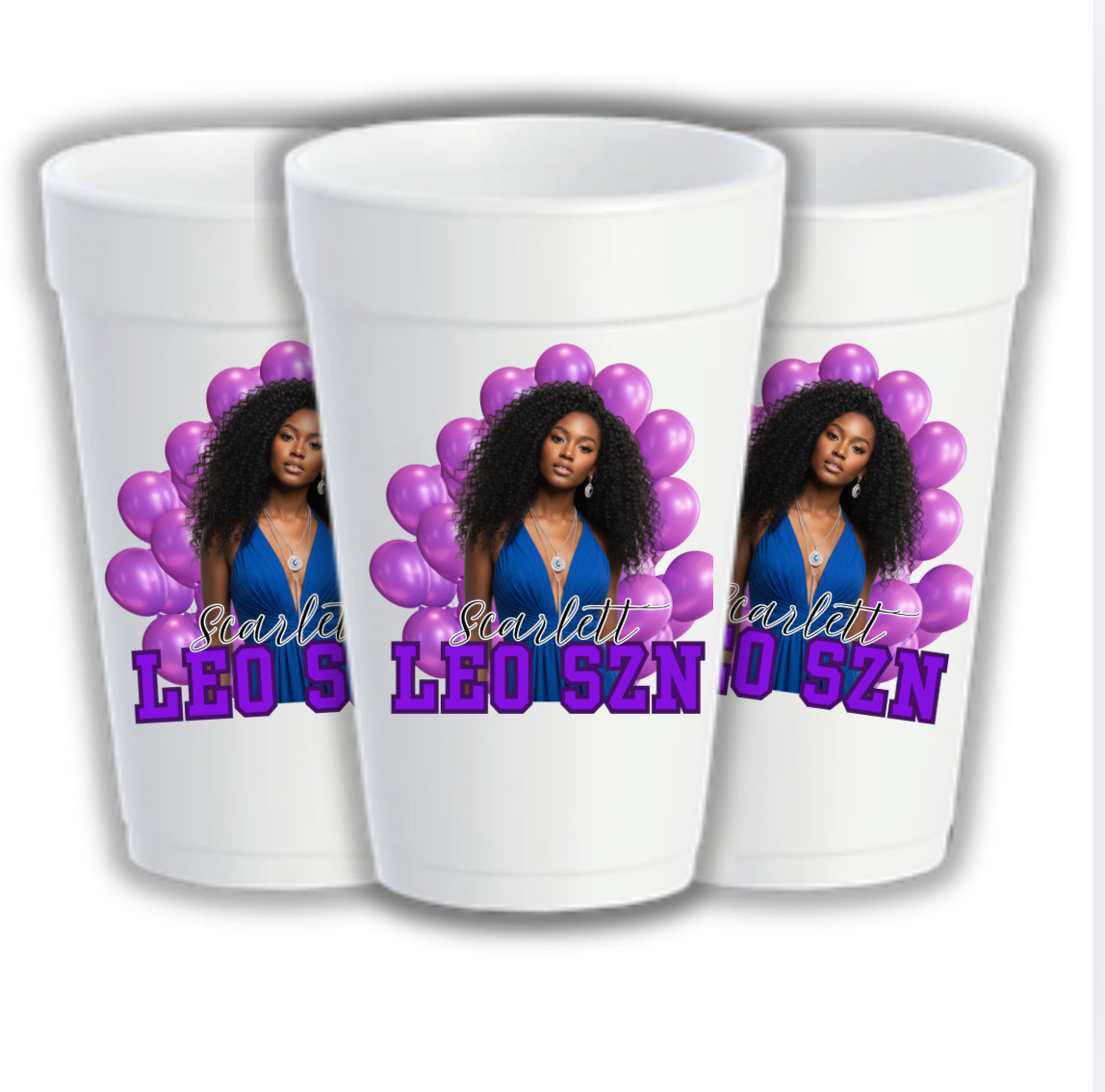 Pretty Girl Party Cups