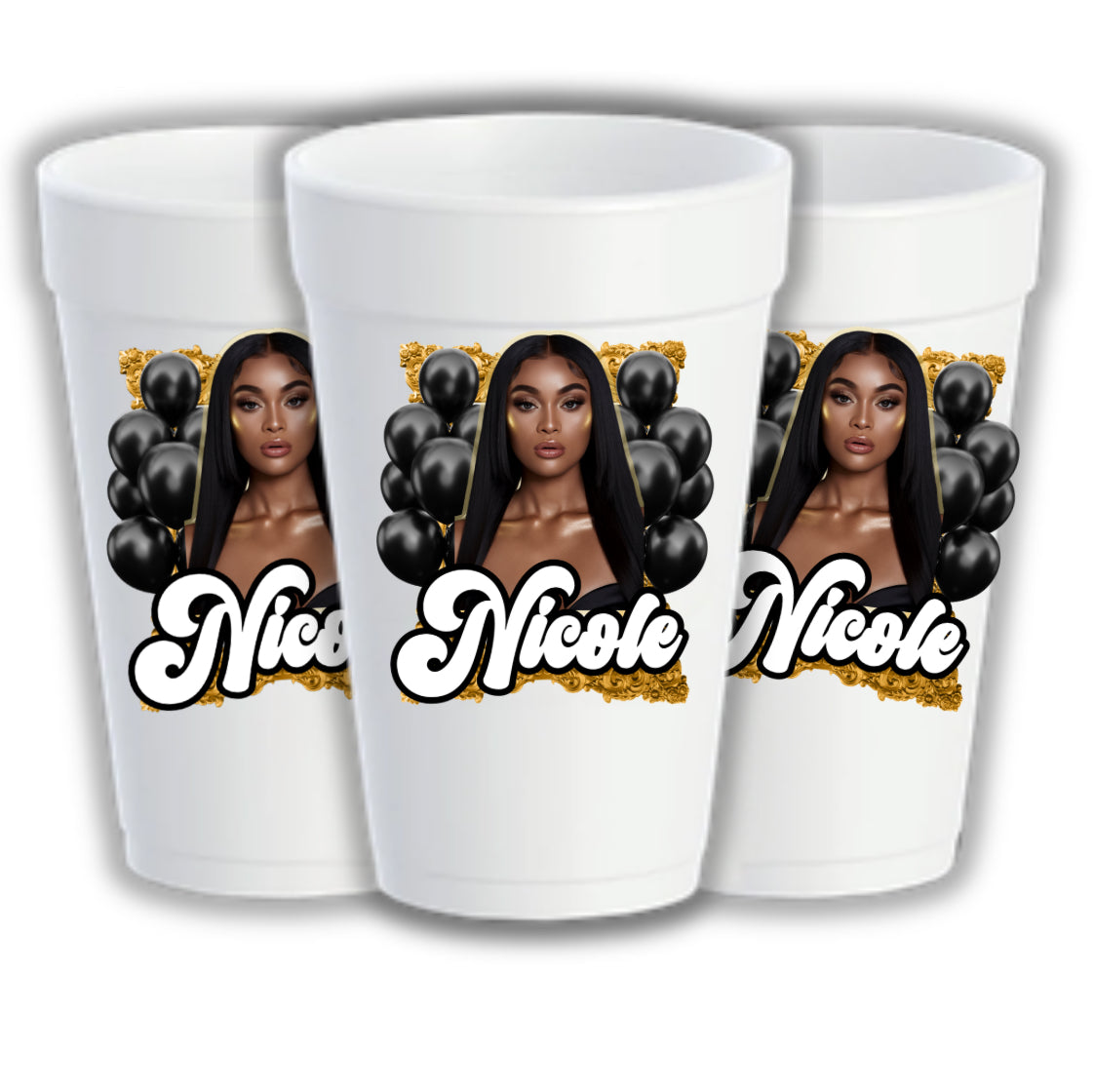 Pretty Girl Party Cups