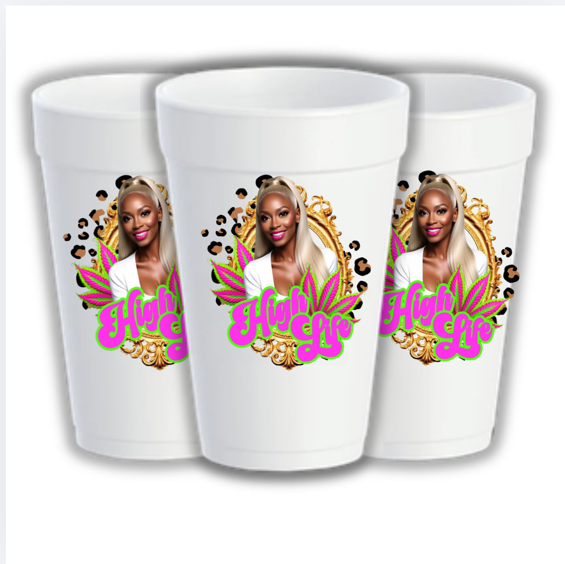 Pretty Girl Party Cups