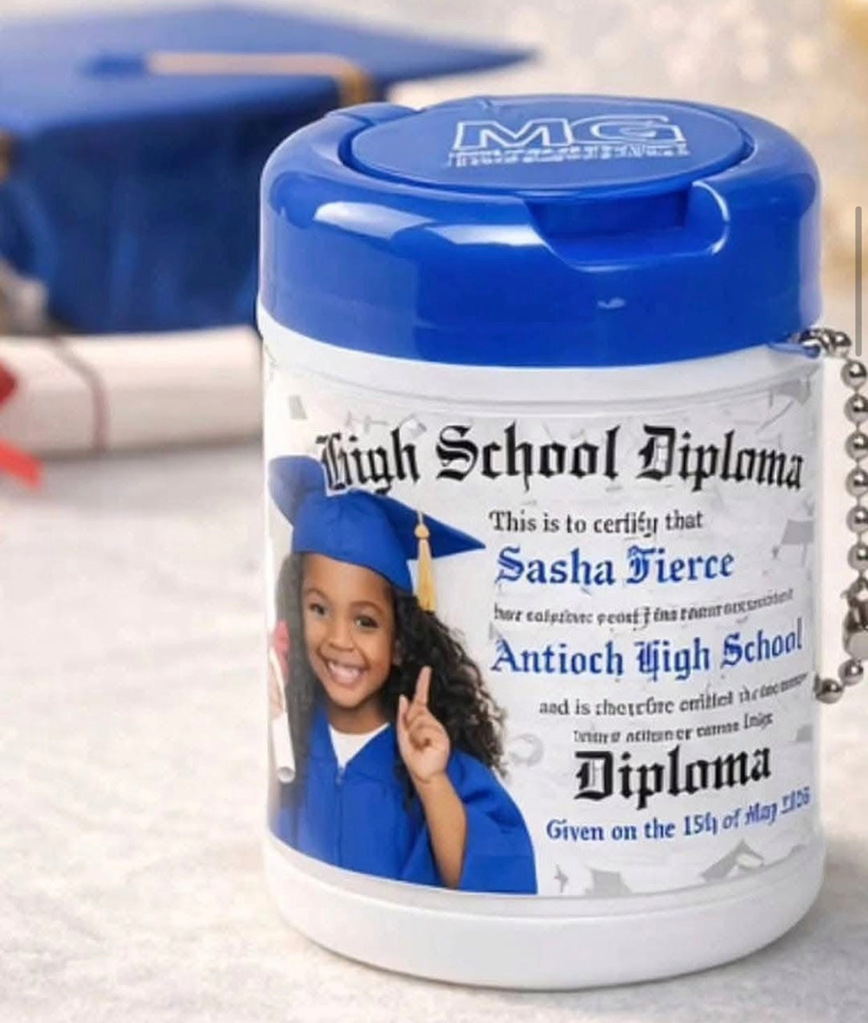 Custom Graduation Hand Saniztizer