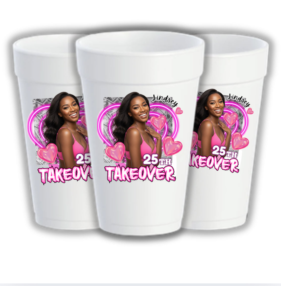 Pretty Girl Party Cups