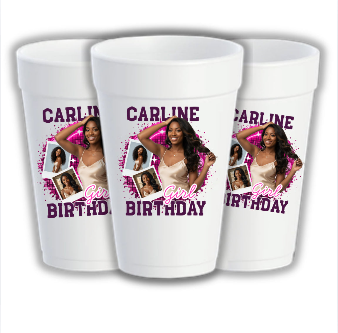 Pretty Girl Party Cups