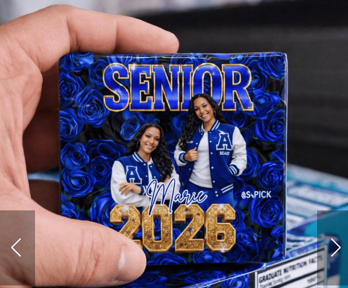 Graduation Customized Gum label