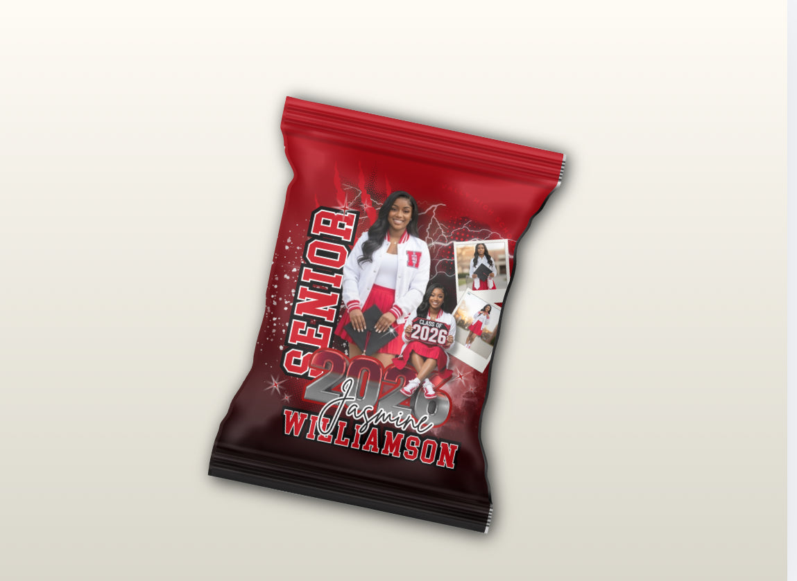 Senior Chip Bag