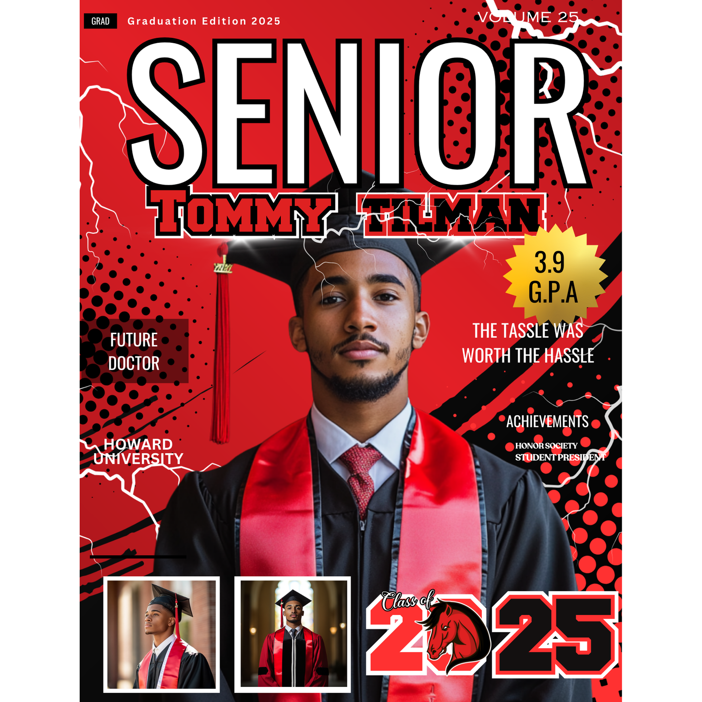 Graduation Magazine Flyer