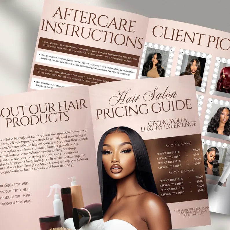Hair Magazine Design