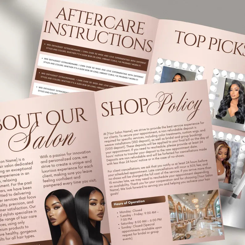 Hair Magazine Design