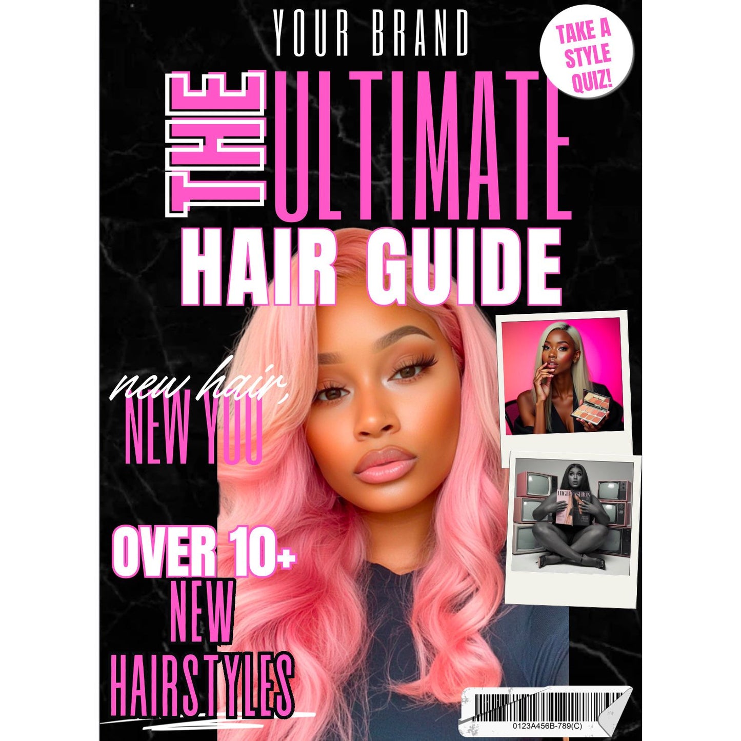 Hair Magazine Design